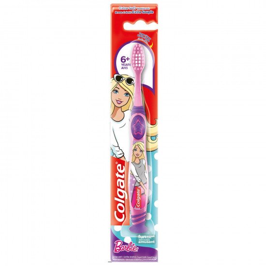 كولجيت فرشاة أسنان للأطفال باربى 6+ سنوات
