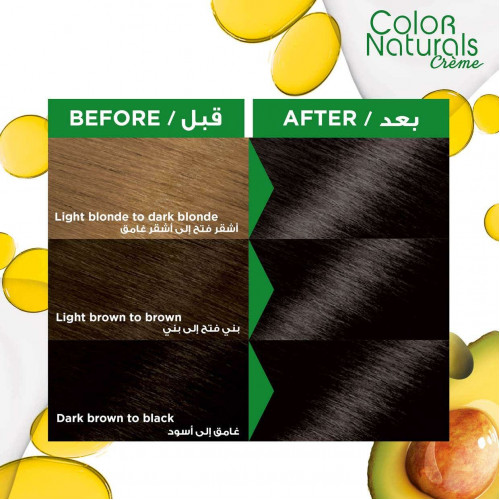 جارنييه صبغة شعر أسود لامع 2