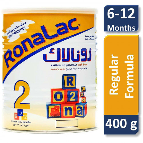 رونالاك حليب أطفال رقم (2) 400 جم رونالاك حليب أطفال رقم (2) 400 جم