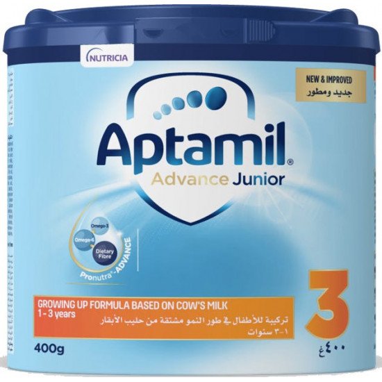 ابتاميل حليب أطفال أدفانس جونيور (3) 400 جرام