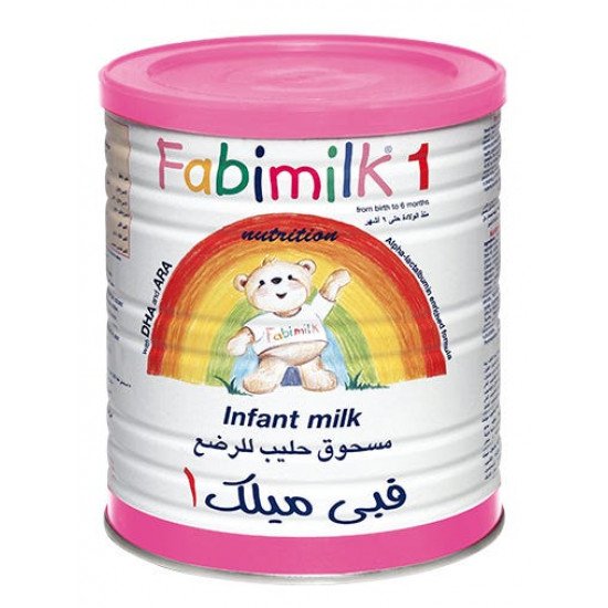 فابي ميلك حليب أطفال مرحلة (1) 400 جم