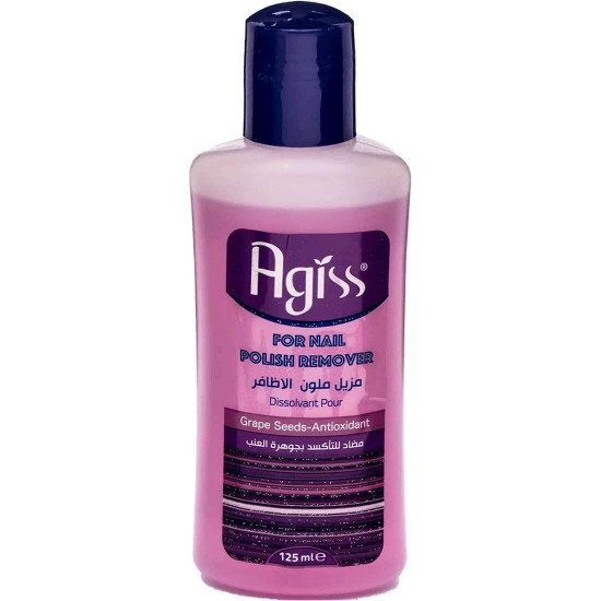 اجسس مزيل طلاء الاظافر بجوهر العنب 125 مل