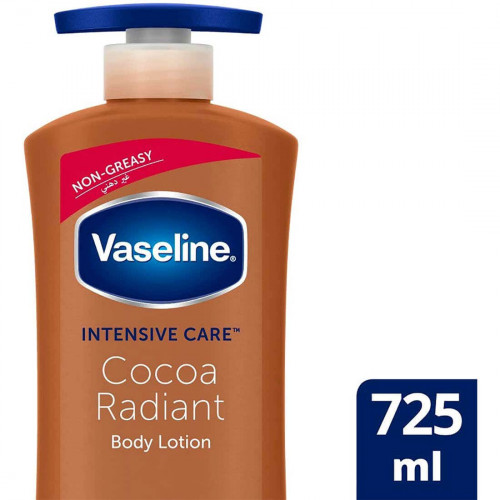 ڤازلين لوشن الجسم إشراقة الكاكاو، 725 مل