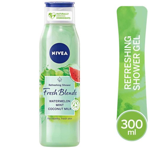 نيفيا جل استحمام فرش بالنعناع وجوز الهند 300مل