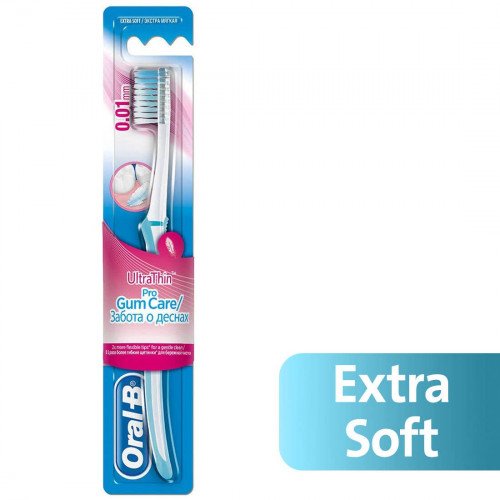 اورال بى فرشاة أسنان للعناية باللثة ناعمة جدا