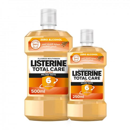 ليسترين غسول فم 500 مل +250 مل بالمسواك
