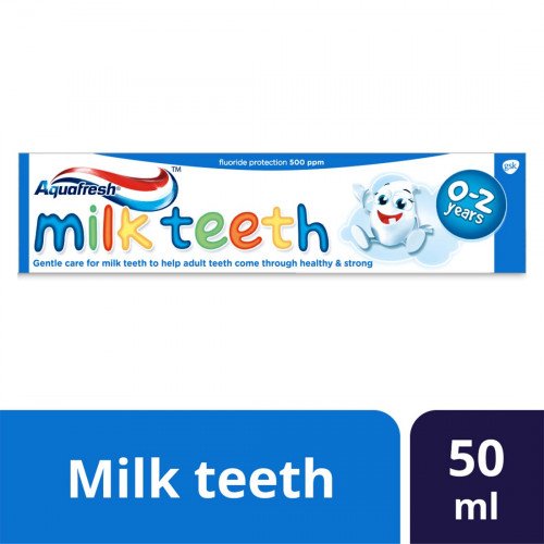 اكوافريش معجون أسنان أطفال للأسنان اللبنية 50مل 12