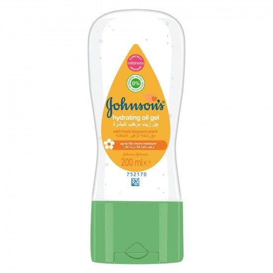 جونسون بيبي زيت جل أطفال بالزهور المنعشة 200 مل