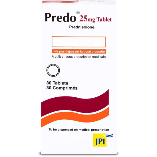 بريدو 25 ملجم 30 قرص