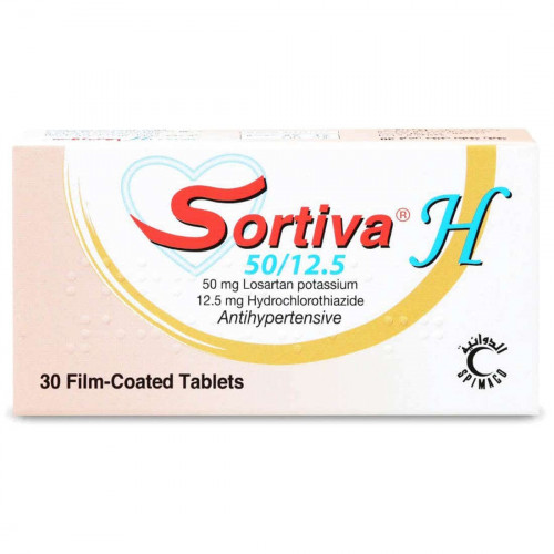 سورتيفا - اتش 50/12.5 مجم 30 قرص