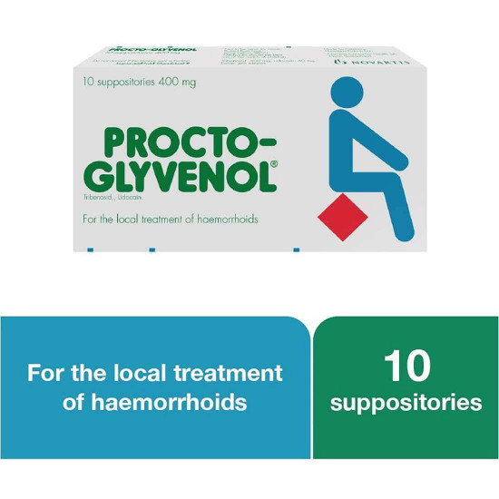 بروكتو - جليفنول 10 تحاميل