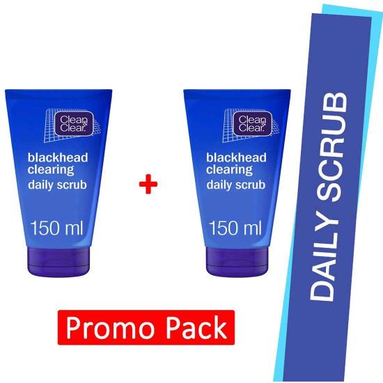 كلين آند كلير سنفرة يومى 150 مل 1+1 مجانا