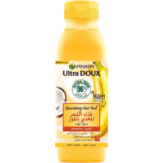 الترا دو غذاء الشعر شامبو مغذي بالموز 350 مل