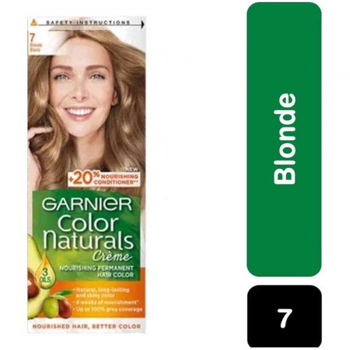 جارنييه كولور ناتشرلز، أشقر 7.0، صبغة دائمة للشعر