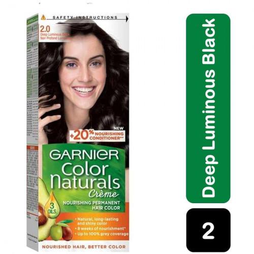 جارنييه صبغة شعر أسود لامع 2