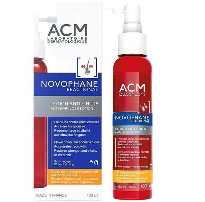 اي سي ام، نوفوفان، لوشن بخاخ مضاد لتساقط الشعر، يحفز نمو الشعر - 100 مل