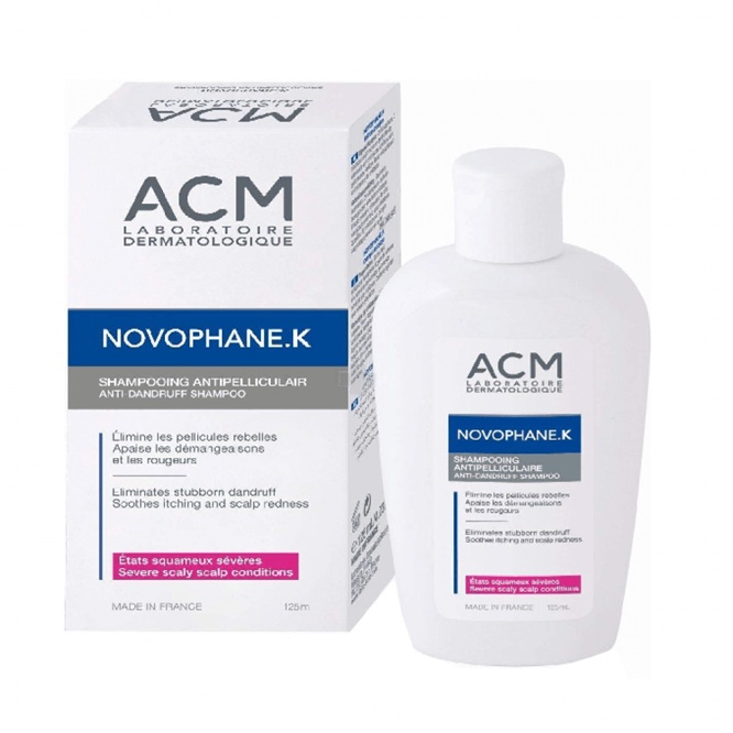 اي سي ام، نوفوفان ك، شامبو ضد القشرة والحكة، للحالات شديدة القشرة - 125 مل