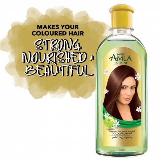 دابر - املا زيت شعر ياسمين للشعر الملون 300 مل