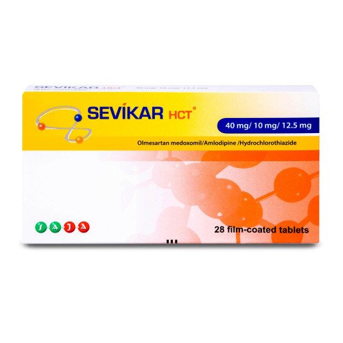 سيفيكار اتش سي تي 40/10/12.5 ملجم 28 قرص