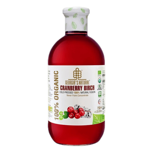 عصير ثمرة شجرة البتولا بالتوت البري النقي الطبيعي العضوي 750مل