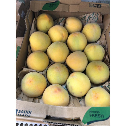 خوخ اصفر طبيعي 2.700 كجم الوطنية