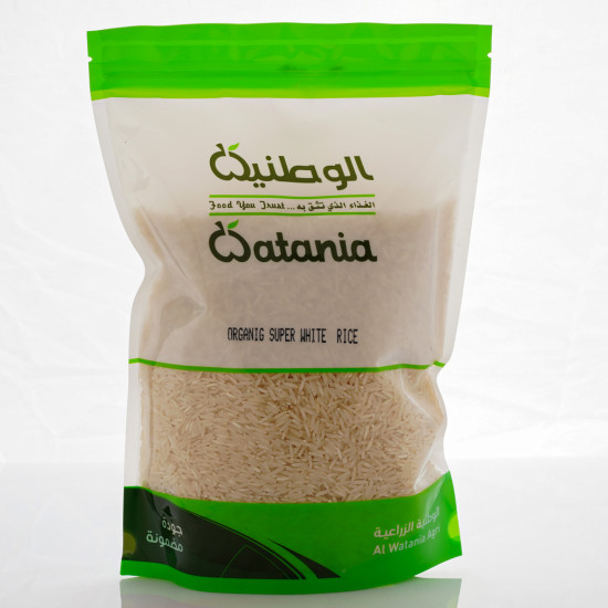 ارز بسمتي ابيض الوطنية عضوي 1 كجم
