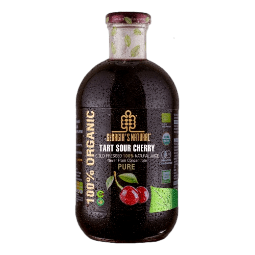 عصير الكرز الحامض العضوي النقي 1 لتر