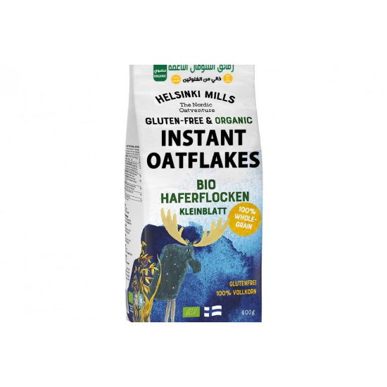 الشوفان الناعم سريعه التحضير عضوي خالي من الغلوتين 400 جم زادنا الشوفان الناعم سريعه التحضير عضوي خالي من الغلوتين 400 جم زادنا