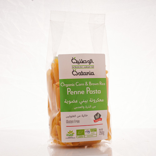 معكرونة بيني عضوية من الذرة والعدس 250جم خالي من الجلوتين الوطنية