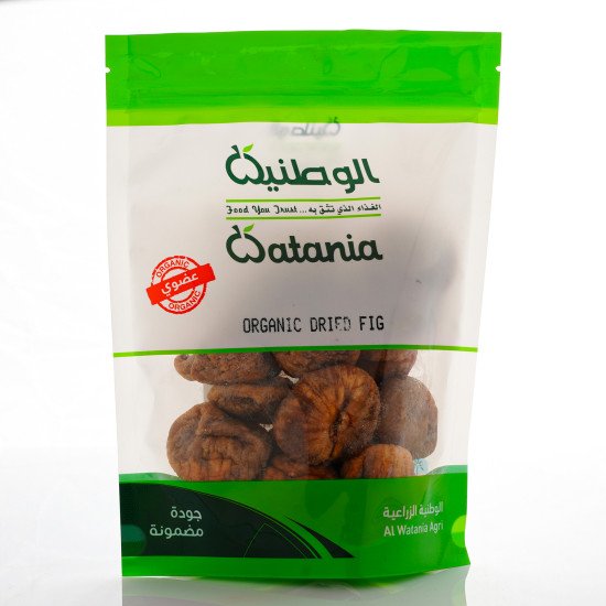تين مجفف عضوي 250جم الوطنية تين مجفف عضوي 250جم الوطنية