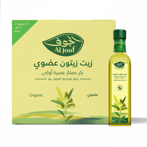 كرتون زيت زيتون الجوف عضوي بكر ممتاز "مربع" 12*500 مل كرتون زيت زيتون الجوف عضوي بكر ممتاز "مربع" 12*500 مل