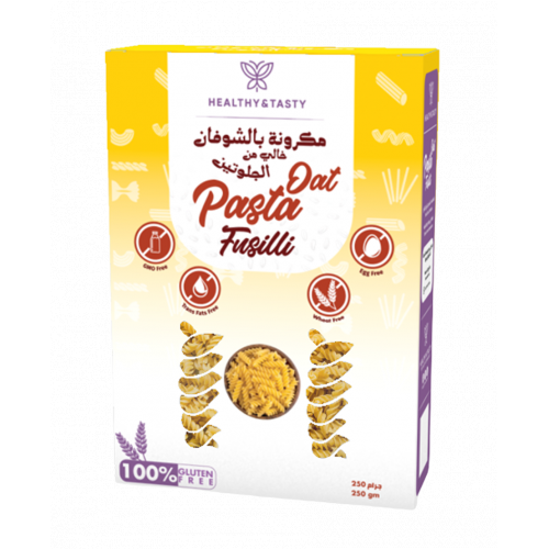 مكرونة فيوسلي صحية بالشوفان والخالية من الجلوتين 250جم 
