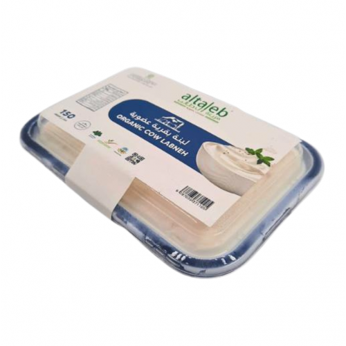 لبنة بقري عضوي 150 جرام- مزرعة ال طالب