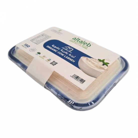 لبنة بقري عضوي 150 جرام- مزرعة ال طالب