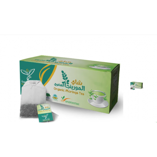 شاي المورينقا العضوي 25 كيس * 20جم ندوى العضوية 