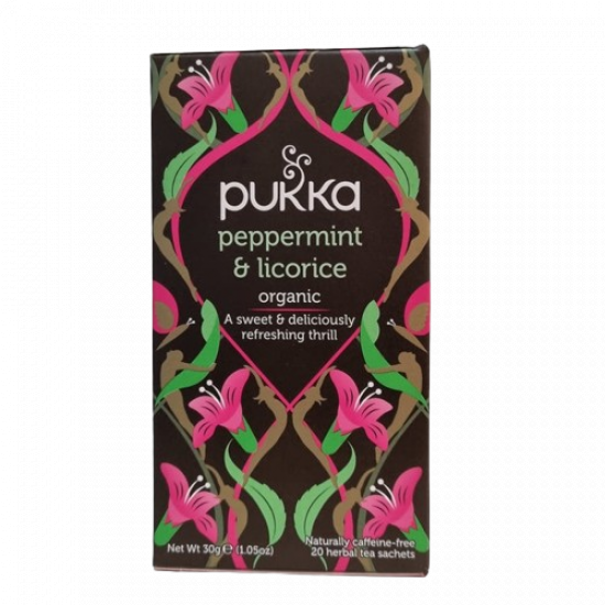 شاي نعناع وعرق سوس عضوي 30 جم 