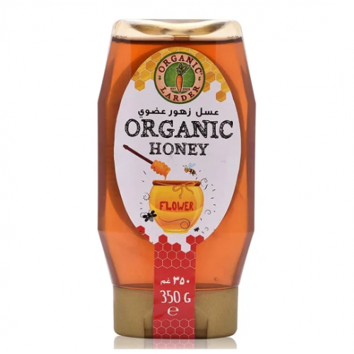 عسل زهور عضوي 350جم اورجانيك لاردر