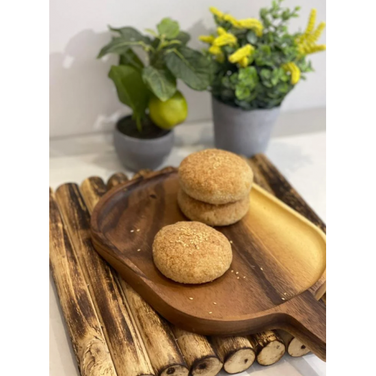 خبز برجر  2 قطعة 110جم كيتو 9