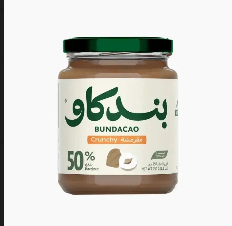 بندكاو كريمة البندق بالشوكولاتة عضوي 250جم ارض الطبيعة