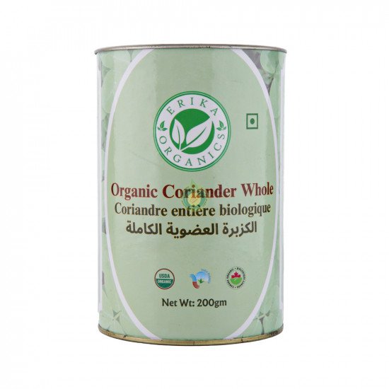 كزبرة حب كاملة عضوية 200 جم ايريكا