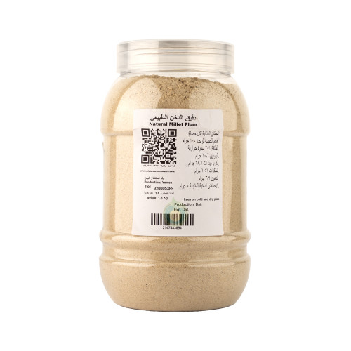 دقيق الدخن طبيعي 1.5 كجم