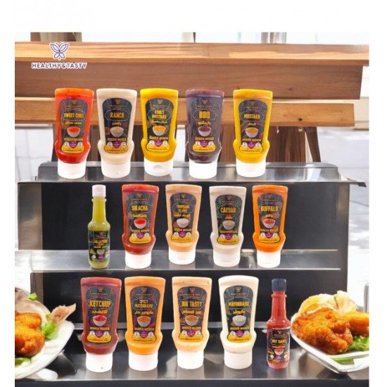 صلصة بيج تيستي  340 جرام بدون سكر هيلثي اند تيستي