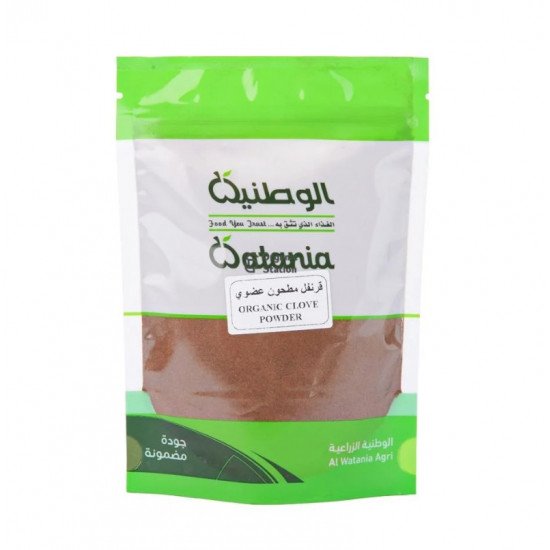 قرنفل مطحون عضوي الوطنية 100جم 