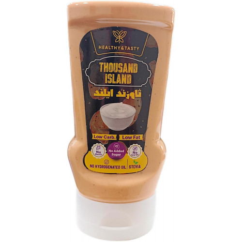 صلصة ثاوزند ايلاند من هيلثي اند تيستي - 340 جرام