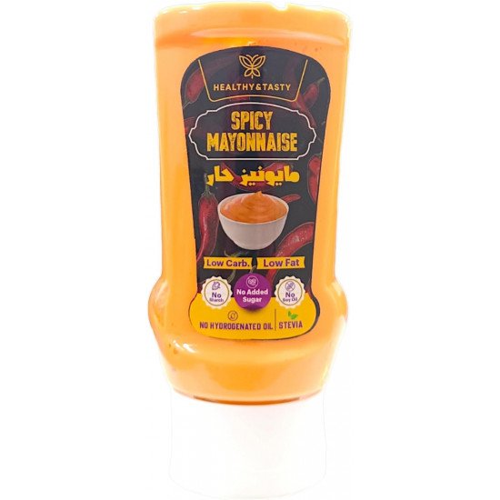 صوص المايونيز الحار من هيلثي اند تيستي - 340 مل