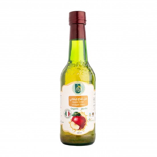 خل تفاح ايطالي عضوي 300مل النحل الجوال خل تفاح ايطالي عضوي 300مل النحل الجوال