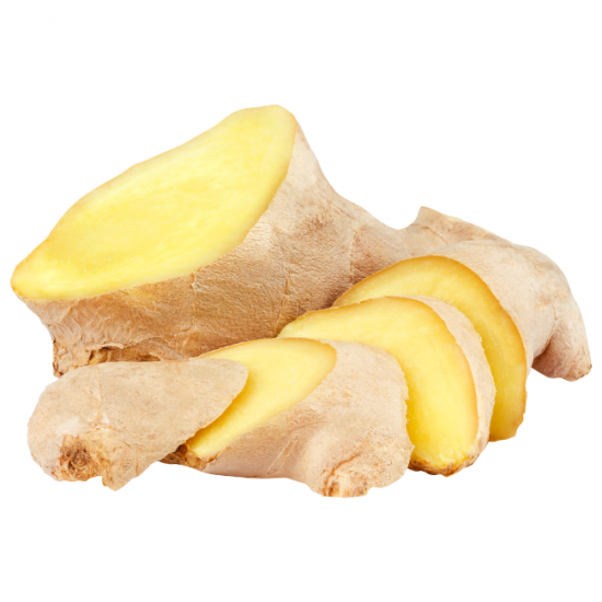 زنجبيل طازج طبق  منتج نظيف مفحوص تعاونية البطين