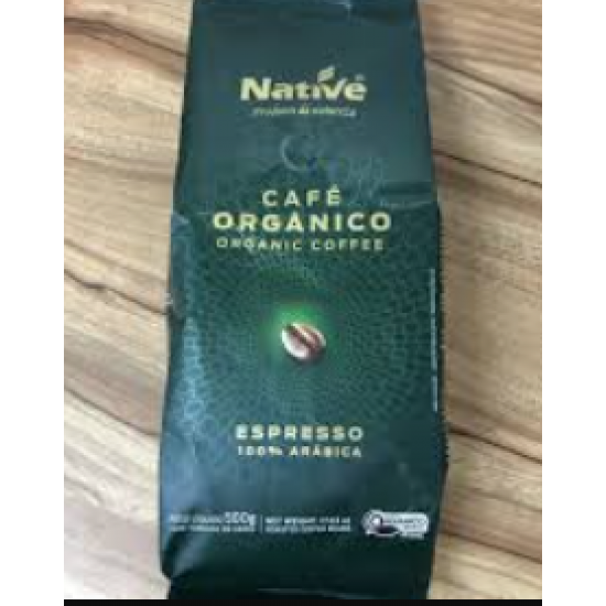 حبوب قهوه محمص عضوي 500جم ابازير 