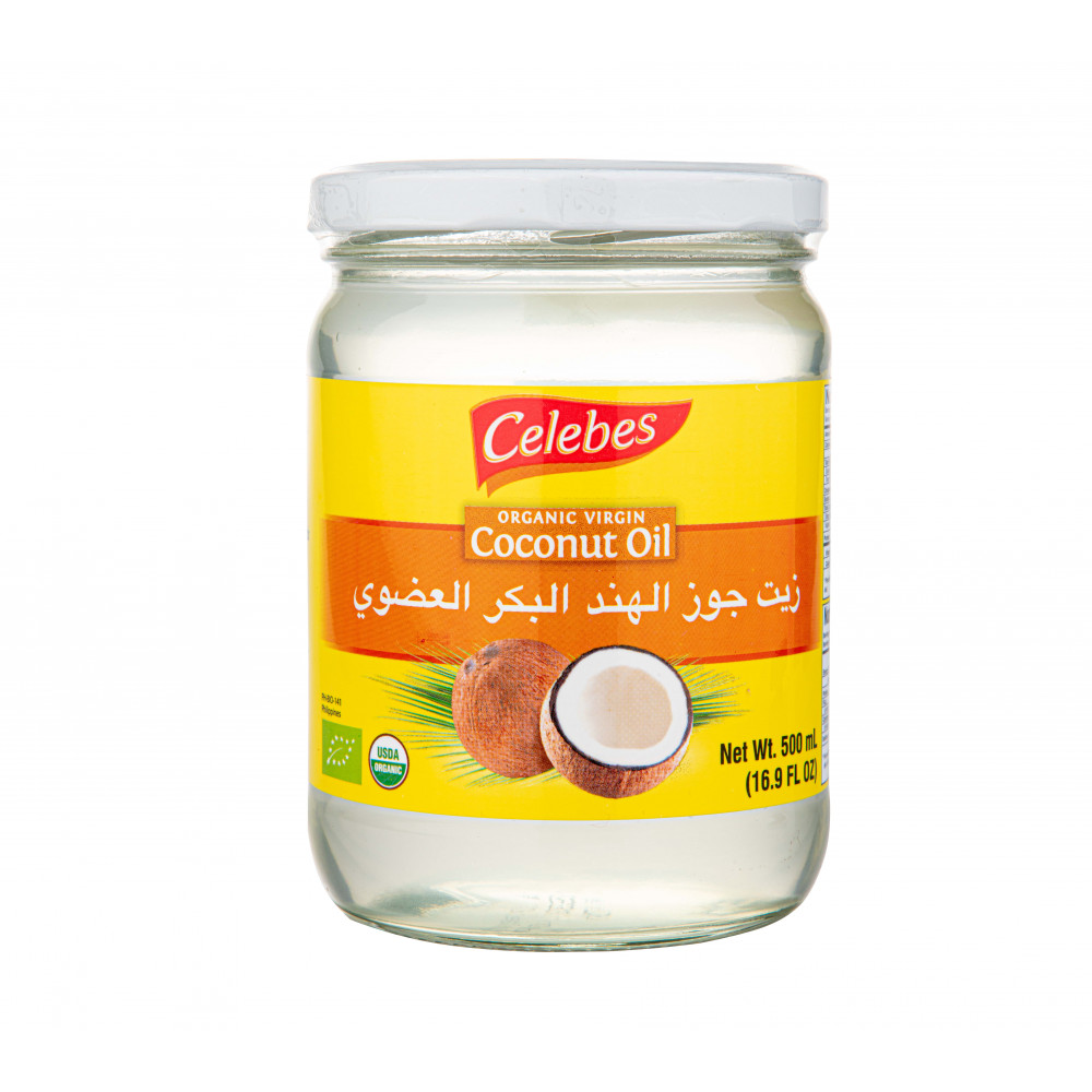 زيت جوز الهند العضوي سيليبز 500 غ