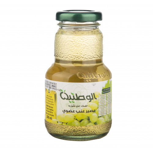 عصير عنب عضوي 200 مل الوطنية عصير عنب عضوي 200 مل الوطنية